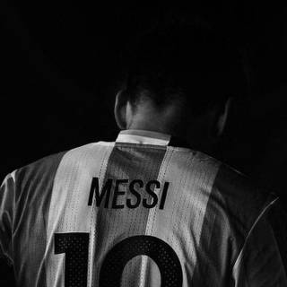 Lionel Messi black wallpaper