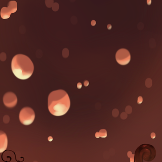 Tangled lanterns wallpaper