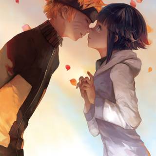 Naruto and Hinata love wallpaper