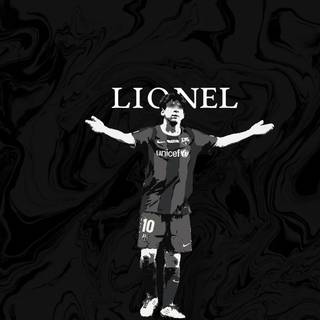 Lionel Messi black wallpaper