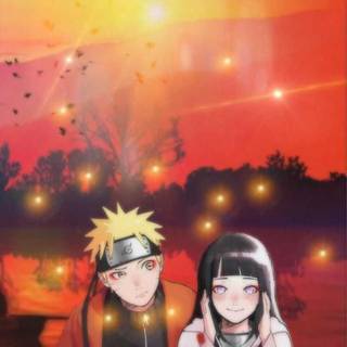 Naruto and Hinata love wallpaper