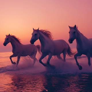 Horses 4k wallpaper
