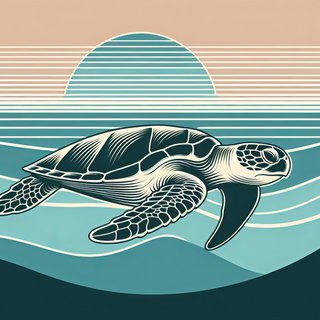 Turtle computer wallpaper