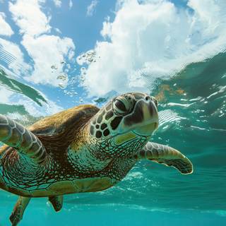 Turtle computer wallpaper