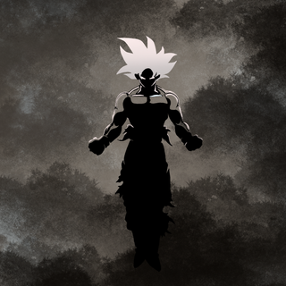 Anime grey 4k wallpaper