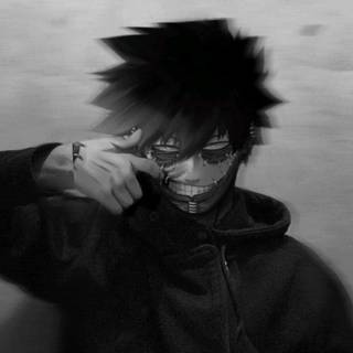 Anime dark grey wallpaper