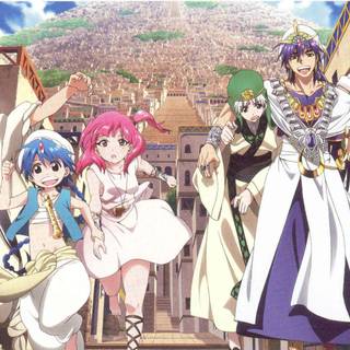 Magi The Kingdom Of Magic wallpaper