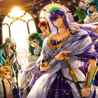 Magi The Kingdom Of Magic wallpaper