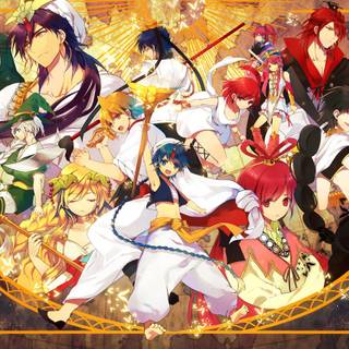 Magi The Kingdom Of Magic wallpaper