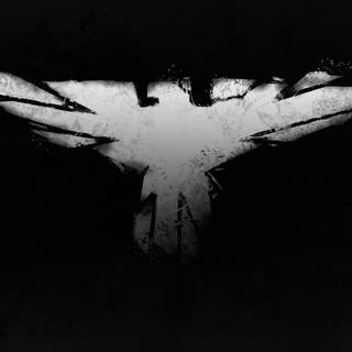 Eagle black and white wallpaper