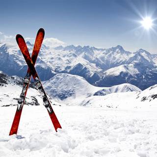 Mountain snowboarding wallpaper