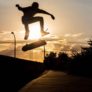 Street skateboarding wallpaper
