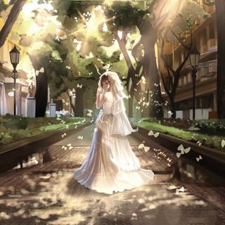 Bridal wallpaper