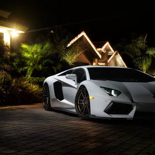 Lamborghini 4k night wallpaper