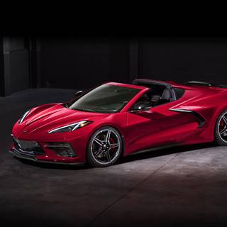 Corvette C8 4k wallpaper