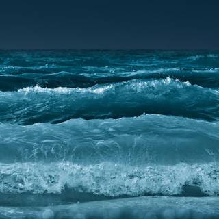 Black waves iPhone wallpaper