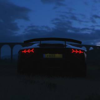 Lamborghini 4k night wallpaper