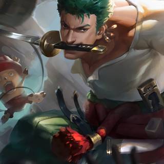 Roronoa Zoro 4k mobile wallpaper