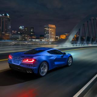 Corvette C8 4k wallpaper