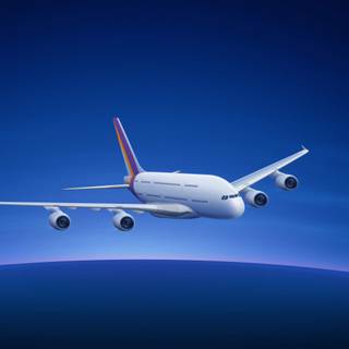 Airbus A380 4k wallpaper