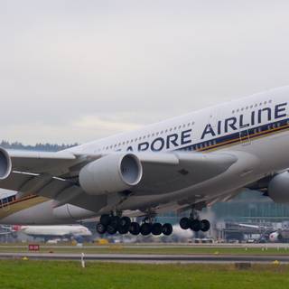 Airbus A380 4k wallpaper