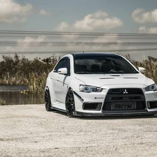 Lancer Evolution 4k wallpaper