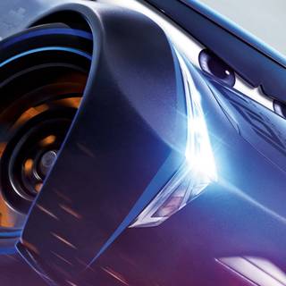 Cartoon 4k car wallpaper