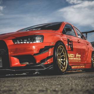 Lancer Evolution 4k wallpaper