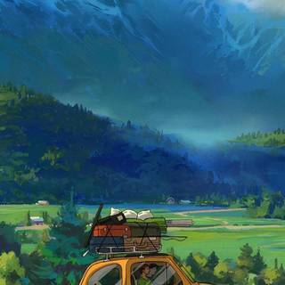 Ghibli phone 4k wallpaper