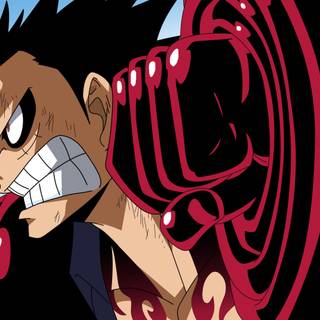 Gear 4 Luffy 4k wallpaper