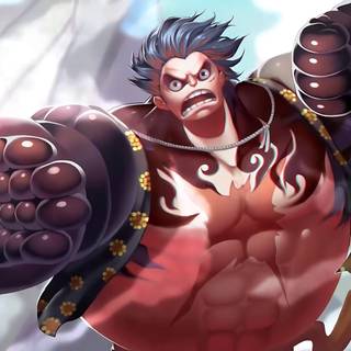 Gear 4 Luffy 4k wallpaper