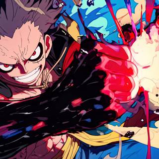 Gear 4 Luffy 4k wallpaper