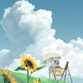 Ghibli phone 4k wallpaper