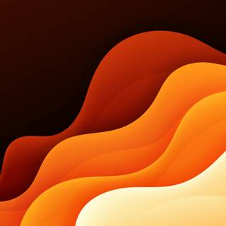 Orange abstract 4k wallpaper