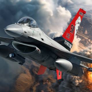 Fighter pilot 4k wallpaper