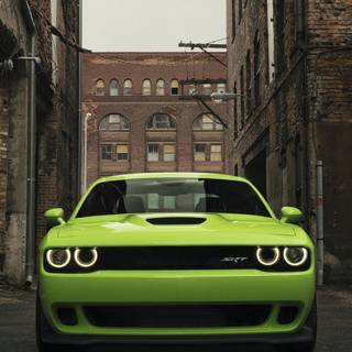 Dodge Challenger SRT phone wallpaper