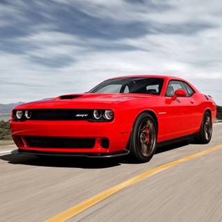 Dodge Challenger SRT phone wallpaper