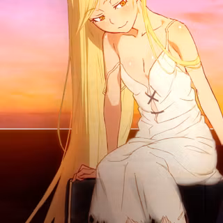 Shinobu Oshino phone wallpaper