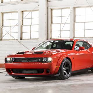 Dodge Challenger SRT phone wallpaper