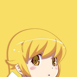 Shinobu Oshino phone wallpaper