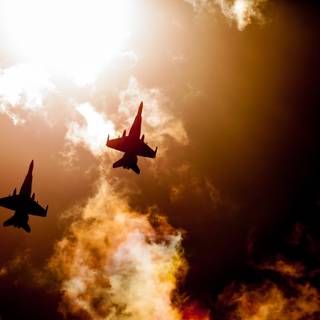 Fighter pilot 4k wallpaper