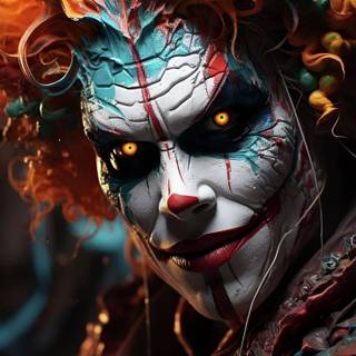 Clown phone wallpaper