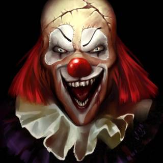 Clown phone wallpaper