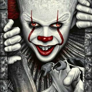 Clown phone wallpaper