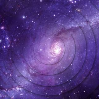 Purple space phone wallpaper