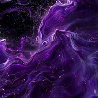 Purple space phone wallpaper