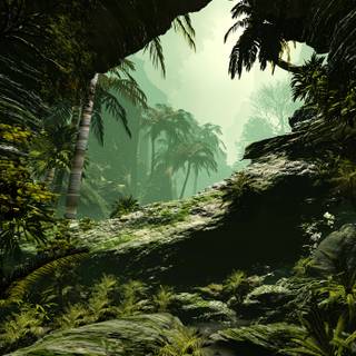 Phone jungle wallpaper