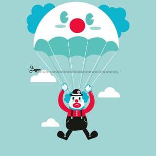 Clown phone wallpaper