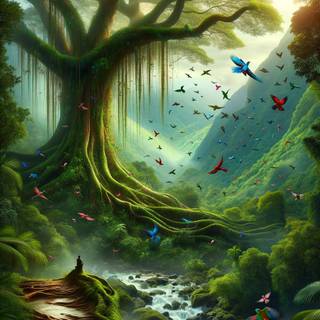 Phone jungle wallpaper