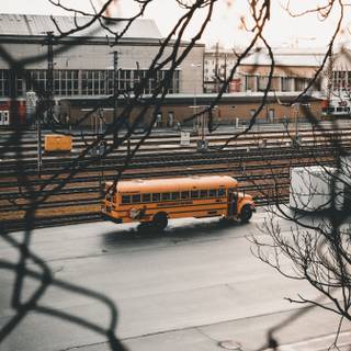 Bus iPhone wallpaper